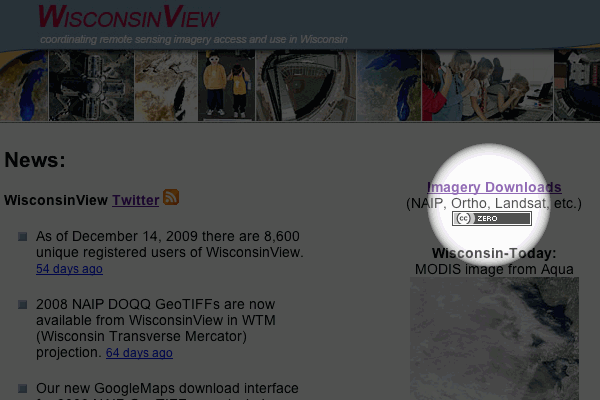 WisconsinView CC0 waiver